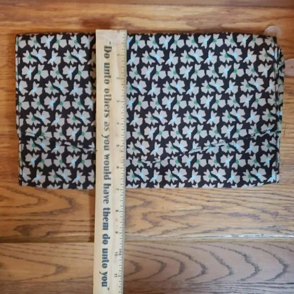 Old Navy‎ NWOT brown/tan/green print clutch - Picture 5 of 7